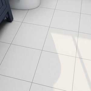 黑凤梨瓷砖 300x300白色防滑厨房卫生间地砖墙砖全瓷纯色现代简约