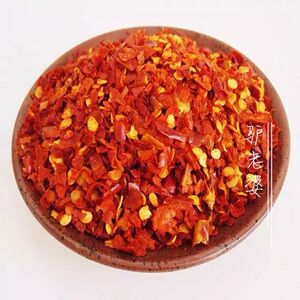 龙游特产干辣椒末辣椒面粗细佐料红小米椒粉蒸菜辣椒油辣椒碎250g
