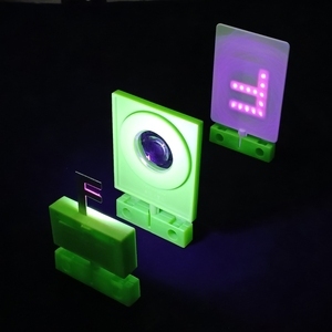 光具组 凸透镜成像照相机原理 多孔小孔成像f光源 初中物理光学 小学