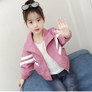 女童外套秋装2024新款韩版时尚棒球服春秋季童装儿童洋气上衣夹克