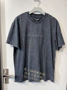 GUESS24年新款夏男全棉经典短袖T恤M4PI85K2Q40-499柜台正品代购