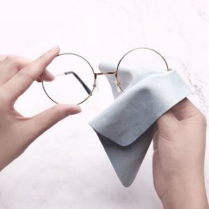 眼镜布高档鹿皮绒专业擦屏幕显示器电脑手机清洁布大尺寸麂皮绒