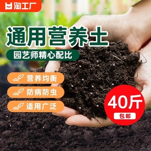 营养土养花专用通用型种菜盆栽土壤种植土种花花土多肉土肥料发酵