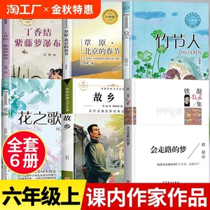 六年级上册必读课外书老师推荐课内作家作品会走路的梦铁凝花之歌草原北京的春节故乡鲁迅紫藤萝瀑布丁香结竹节人细雨下点碎落花声