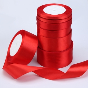 大红丝带缎带绸带礼品包装带婚庆乔迁红布条红色彩带红绸包边礼物