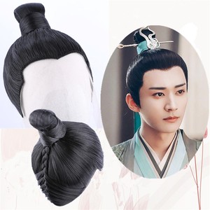 书生发髻男士