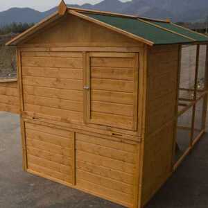 鸡笼家用木制特大