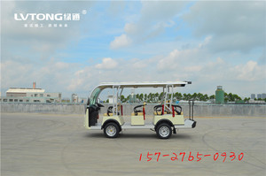 绿通游览电瓶车十一人座旅游观光车 LT-S11广东绿通新能源电动车