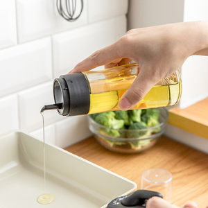 日本asvel油壶厨房家用玻璃不挂油罐小酱油瓶香油醋调料瓶控油壸