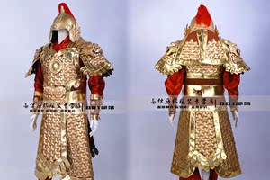 新款出租古代将军盔甲战甲 元帅战袍 将士铠甲古代出征盔甲服装