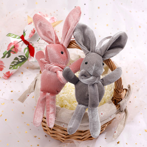 许愿兔公仔挂件卡通丝绒小兔子玩具情人节生日礼物伴手礼装饰装扮