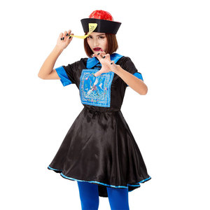 万圣节成人服装cosplay舞台派对表演清朝僵尸服中式传统丧尸服装