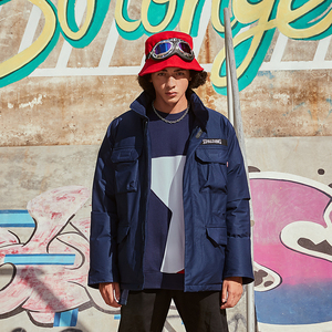 斯伯丁 spalding官方旗舰店运动羽绒服潮流男女law01jf001