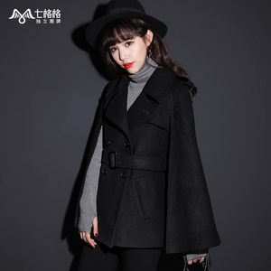 七格格毛呢大衣