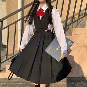 jk制服超长款裙