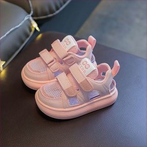 巴拉巴柆儿童夏季0-3-6岁凉鞋男女宝宝网鞋婴幼儿防滑学步鞋韩版