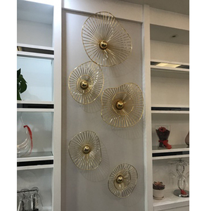 金属壁饰客厅沙发背景墙上装饰品挂件酒店墙面创意壁挂软装墙饰