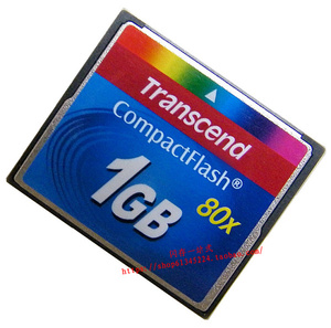 原装 创见Transcend CF 1G CF卡 1GB 80X 法兰克工控数控加工中心