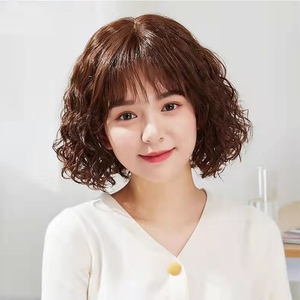 发型设计女发型短卷发