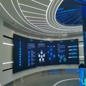 开合屏移动led滑轨多联屏