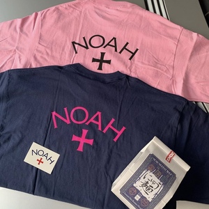 NOAH NYC CORE美式休闲小众潮牌SUMMER限定十字架男士全棉短袖T恤