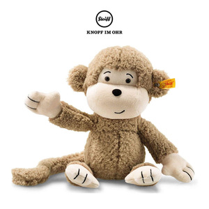 Steiff-德国 布朗尼小猴子柔软可爱手工儿童毛绒玩具公仔礼物30cm