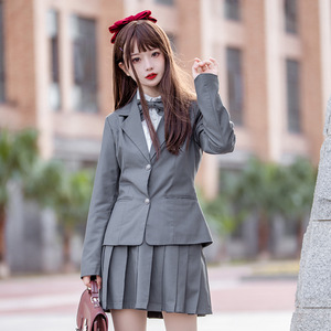 原创正版套装学生制服lolita可爱日系两件套少女校服学院风基础款