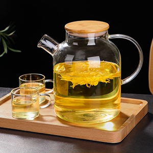 玻璃煮茶壶泡茶家用大容量煮烧花茶分离茶具套装加厚耐高温冷水壶