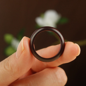 戒指男木质民族