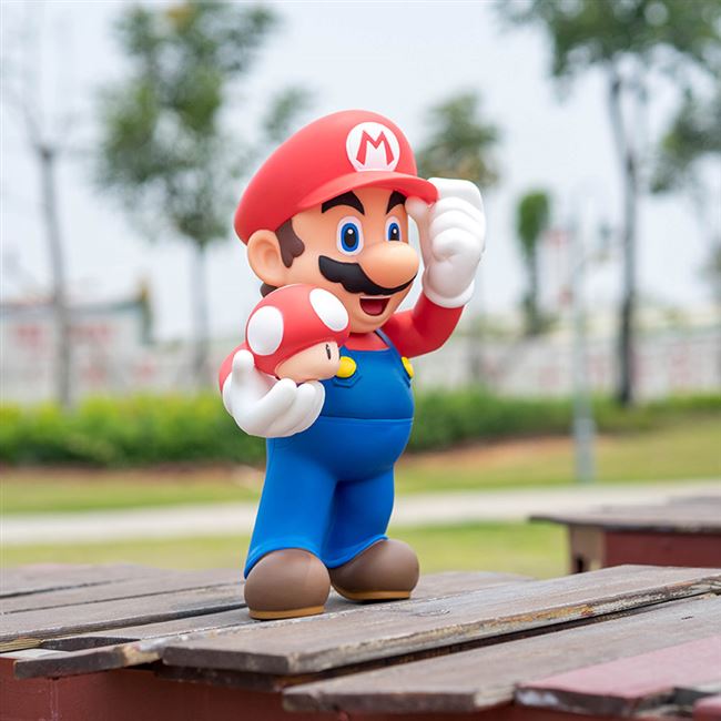 超级玛丽公仔模型大号马里奥奥德赛蘑菇手办游戏礼物居家摆件