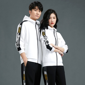 kappa背靠背卫衣男套装2022春秋季韩版连帽情侣运动服潮流休闲服
