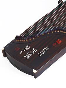 新爱琴乐器 金韵古筝 上善若水 黑檀刻字 扬州考级古筝送古筝凳