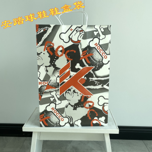 安踏手提袋antalogo纸袋kt5rocco 篮球鞋包装袋环保时尚礼品袋