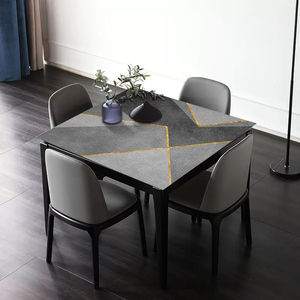 老式四方桌布麻将桌垫正方形八仙桌桌垫防水防油桌子布轻奢高级感