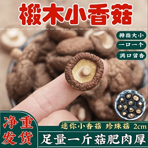 小香菇干货香菇金钱菇500g珍珠菇特级农家野生香菇肉厚食用农产品