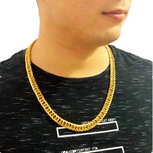 周大福星越南沙金24k黄金999项链男士正品首饰久不掉色链子
