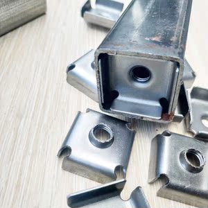 【代购】货架管内置连接件方管内置螺母铁内塞可拆装家具配件