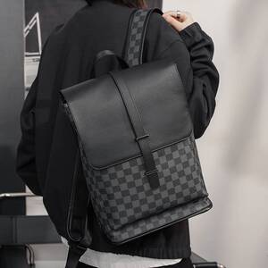 酷奇俏古奇双肩包男潮牌男士背包休闲时尚潮流大容量电脑包大学生