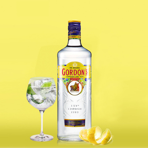 00龙东姣淘宝哥顿金酒 gordons 750ml杜松子金酒琴酒鸡尾酒金汤力
