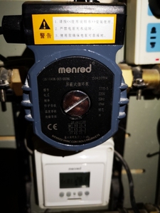 曼瑞德混水地暖专用循环水泵TT15-6静音循环泵水泵增压泵温控器
