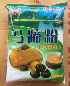 广西桂林特产车田河马蹄粉500克纯正马蹄糕粉椰汁千层红糖椰即食