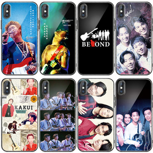 黄家驹手机壳适用苹果12pro 11 7/8plus xsmax xrbeyond歌词小米1