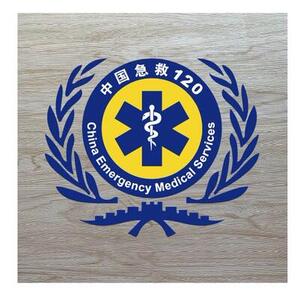 汽车贴纸 反光救护车贴纸反光贴医院120车专用红十字中国急救标志