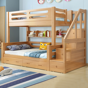 两成人上下床双层床女生