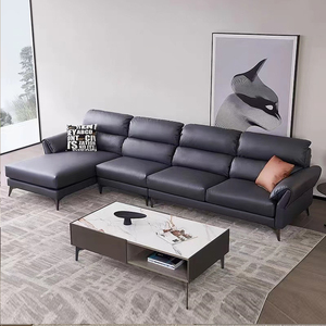 线上款  帝标家具科技布沙发现代简约轻奢北欧小户型布艺组合4023