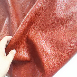 厚牛皮皮料深红色荔枝纹沙发皮座椅皮凉席皮真皮牛皮