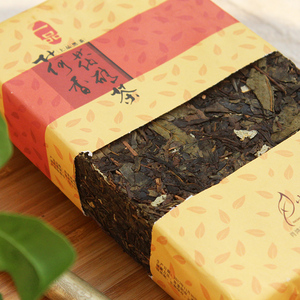 肖鸿黑茶  一品荷香茯砖茶 安化黑茶 2017 800g