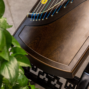 扬州华鼎古筝 素面琴专业演奏初学入门考级成人儿童实木手工挖筝