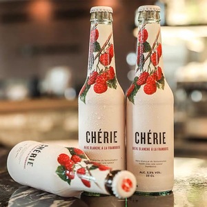 比利时进口精酿啤酒cherie奢莉樱桃女士水果味啤酒330ml*6/瓶