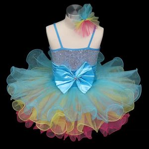 六一儿童芭蕾舞裙女童公主裙蓬蓬裙小天鹅舞蹈服幼儿tutu裙演出服